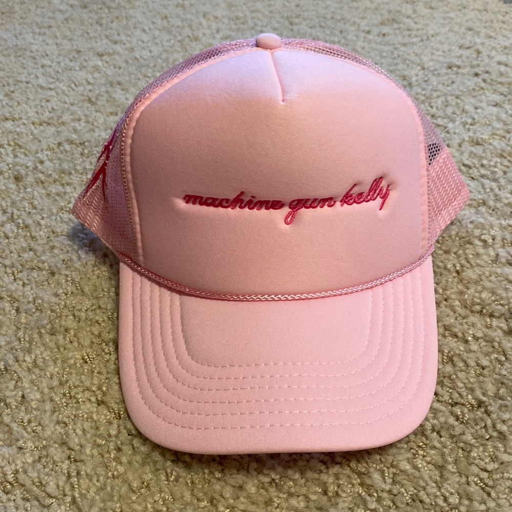 Machine Gun Kelly Mainstream Sellout your 2022 pink trucker hat